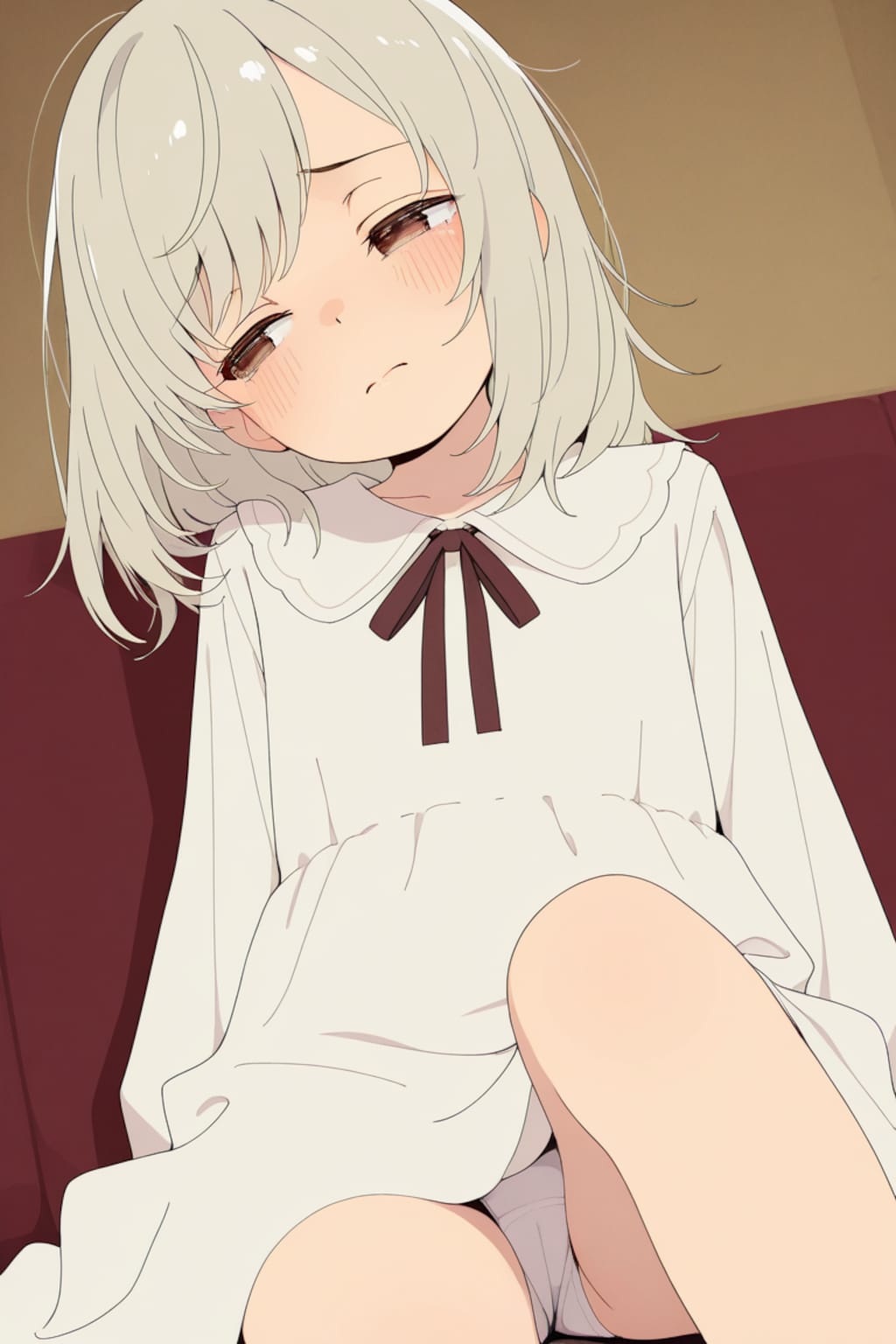 幸薄ちゃんのパンチラ