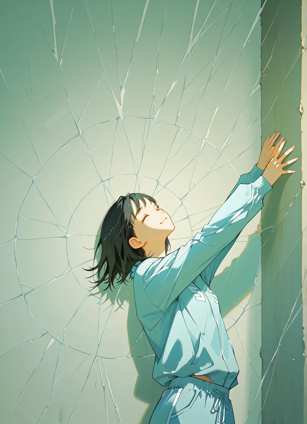 「なにしてんだ？もう、放課後だぞ」(2P)