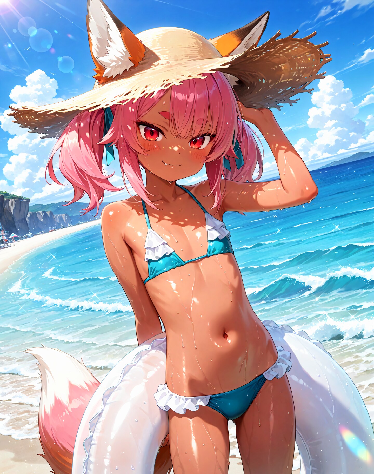 ビキニ桃狐ちゃん