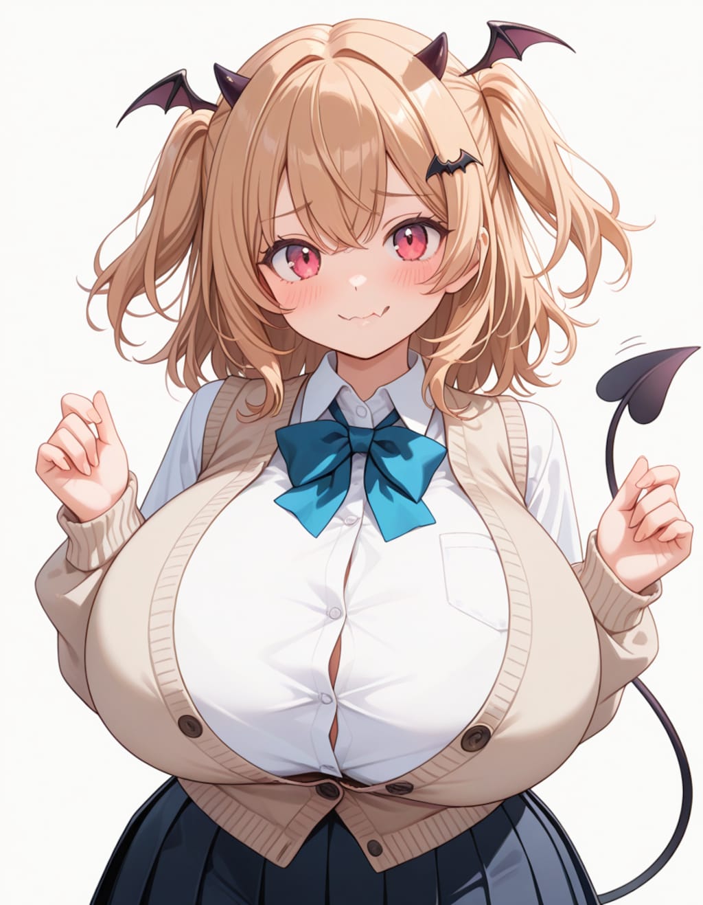 でっっっっ過ぎJK悪魔娘さん