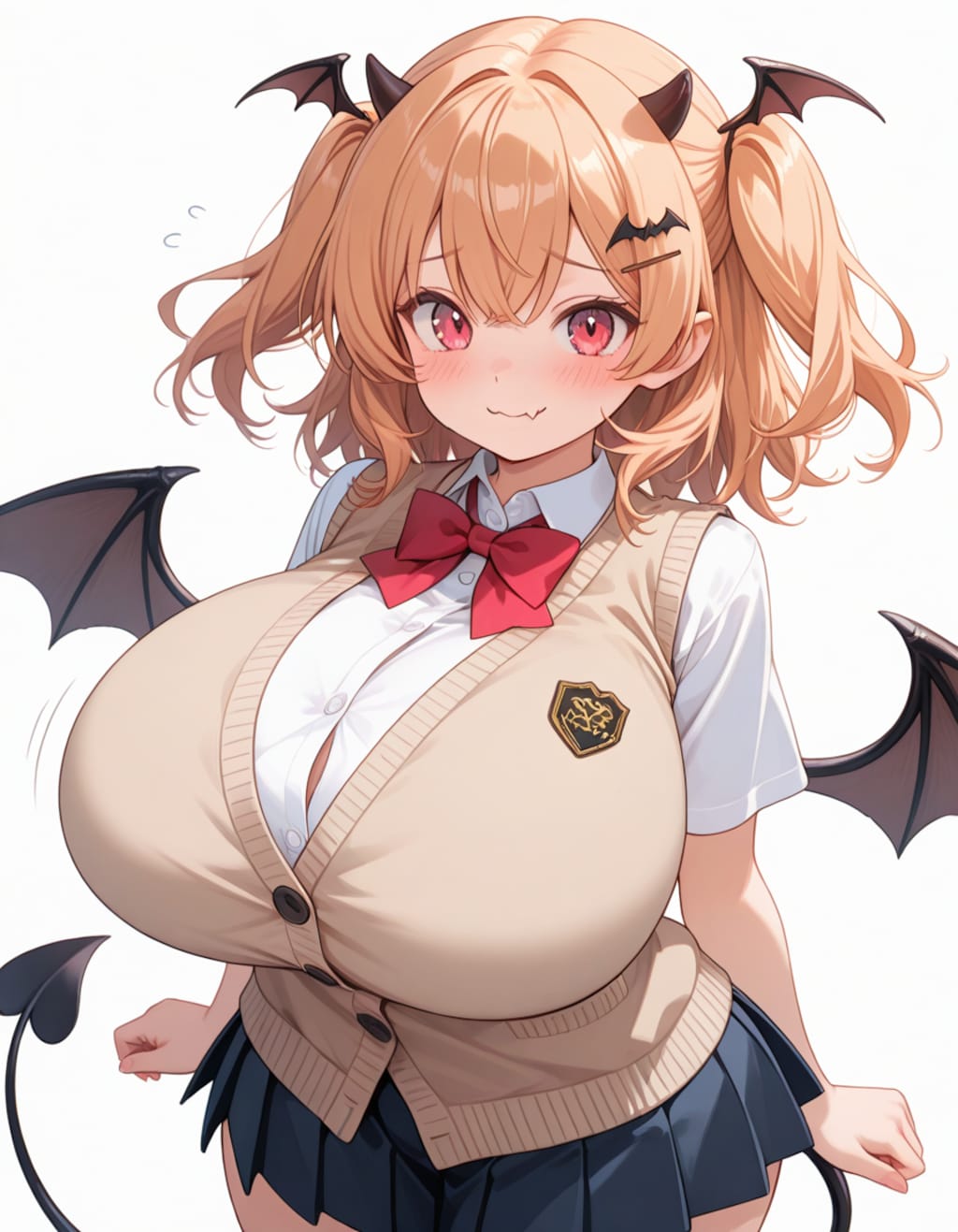 でっっっっ過ぎJK悪魔娘さん