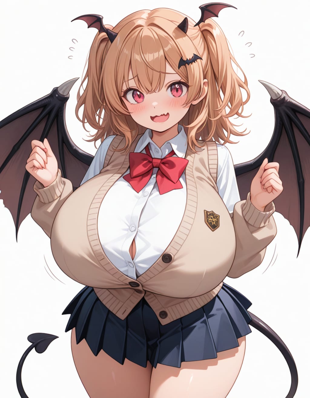 でっっっっ過ぎJK悪魔娘さん