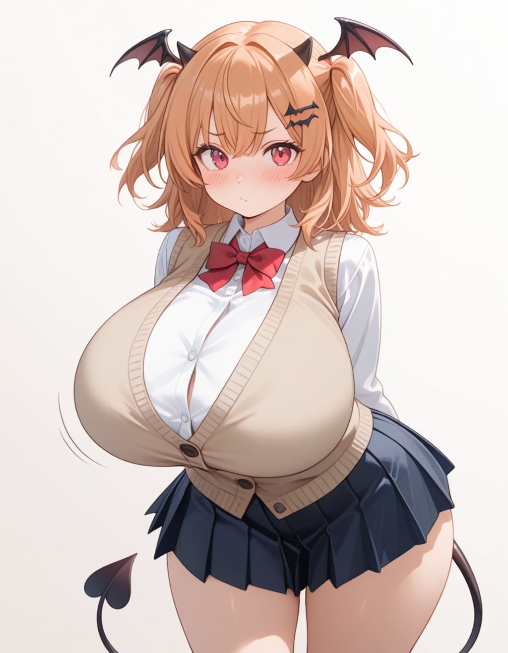 でっっっっ過ぎJK悪魔娘さん