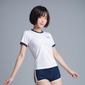 体操着女子　SDXL版 7枚目