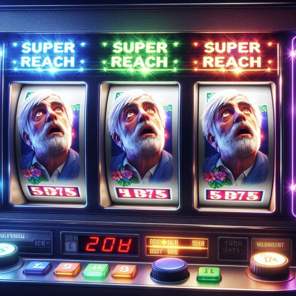 期待できないスロットマシーン