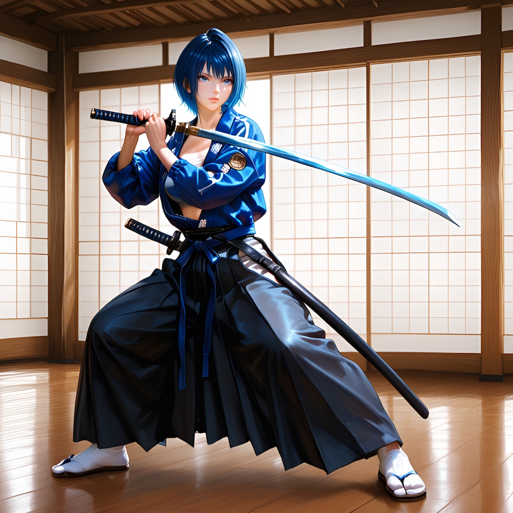 蒼井海（AoiUmi）女剣士