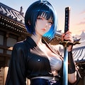 蒼井海（AoiUmi）女剣士 2枚目