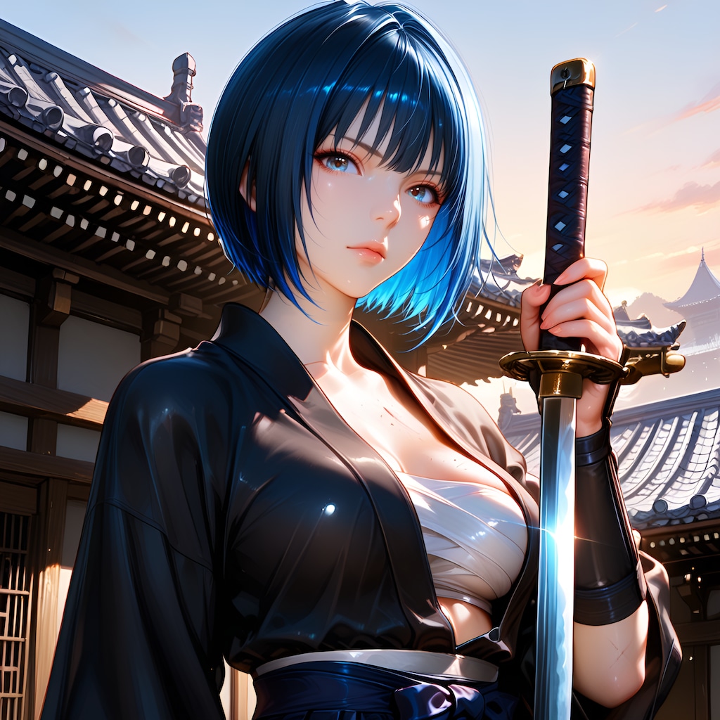 蒼井海（AoiUmi）女剣士