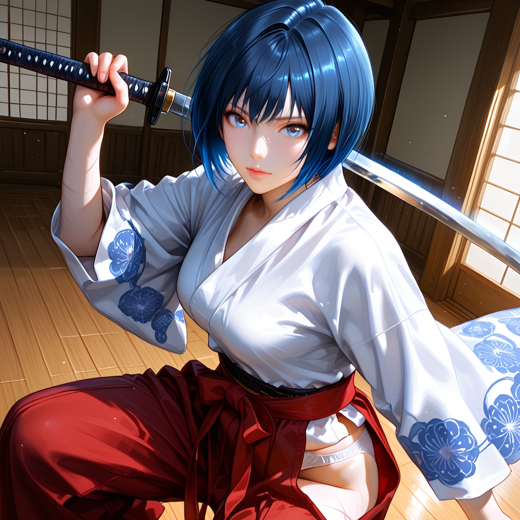 蒼井海（AoiUmi）女剣士
