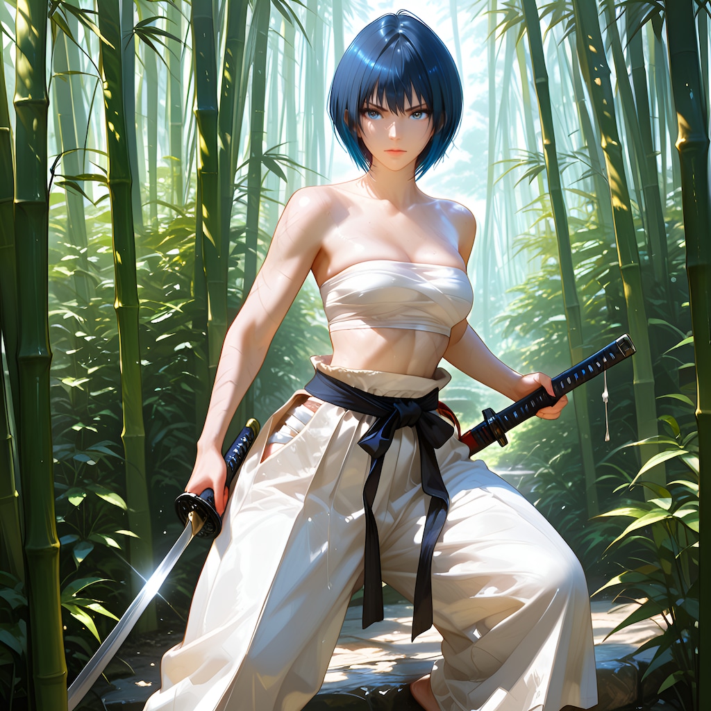 蒼井海（AoiUmi）女剣士