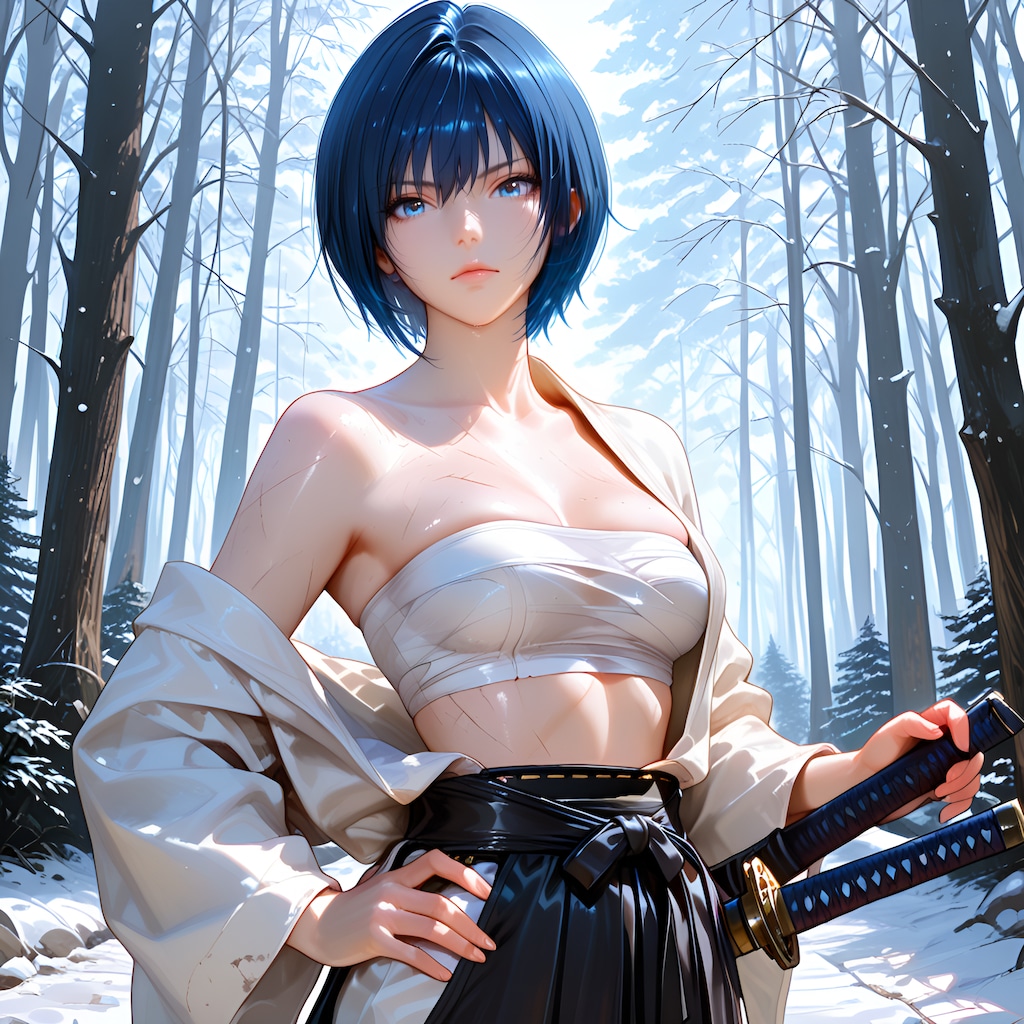 蒼井海（AoiUmi）女剣士