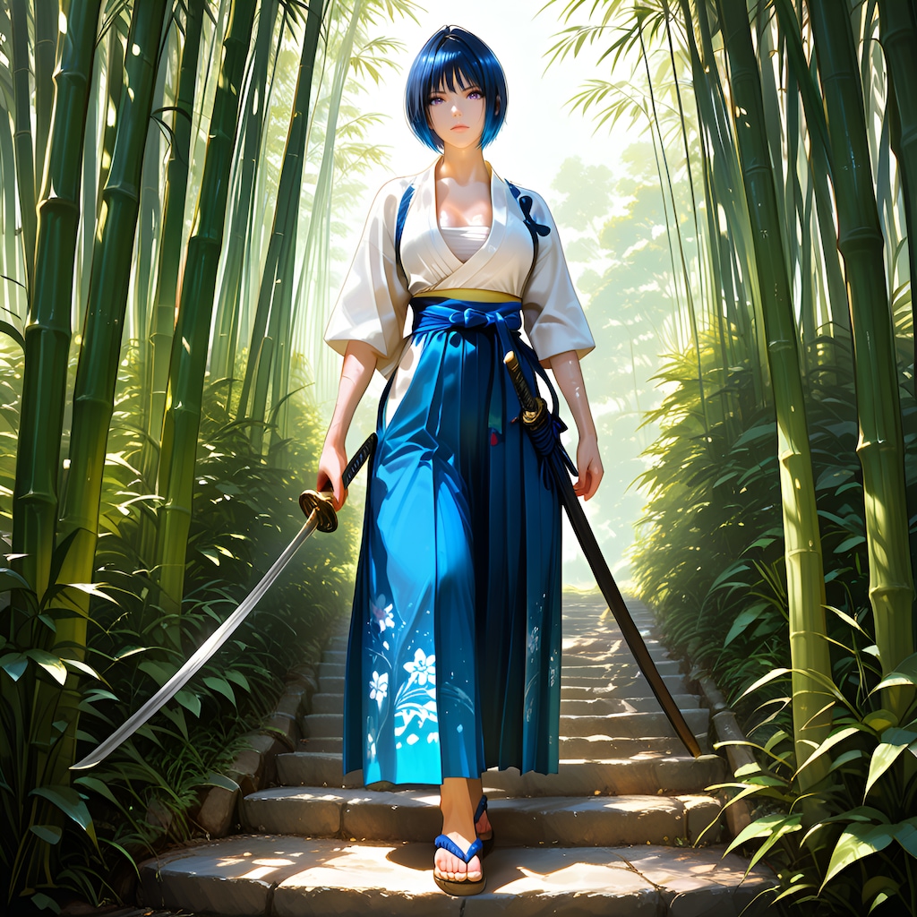 蒼井海（AoiUmi）女剣士