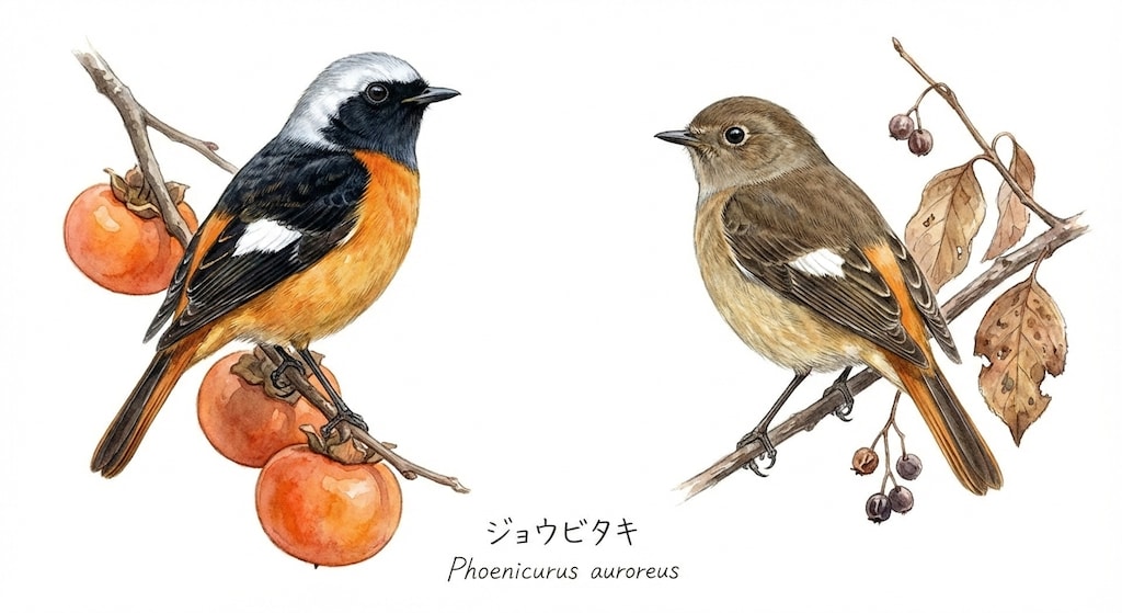 鳥(水彩画)(Gemini)(84)