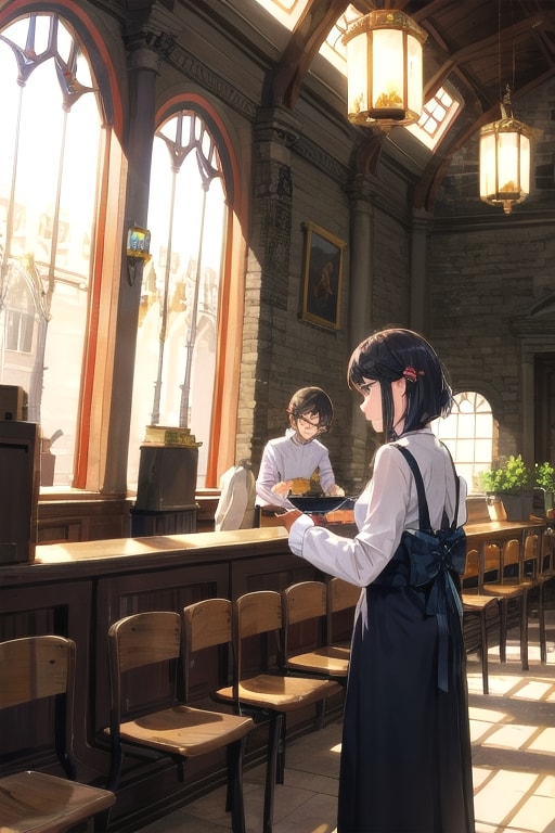 真夜中の黒ミサ 《恐怖の一世紀 -A Century of Horror 1》 | の人気AIイラスト・グラビア