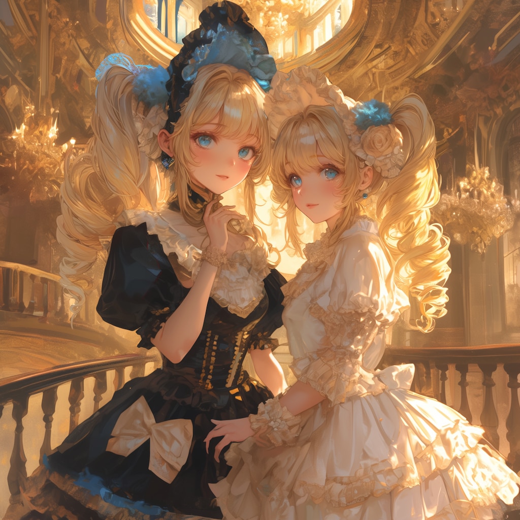 ドリルヘアー姉妹