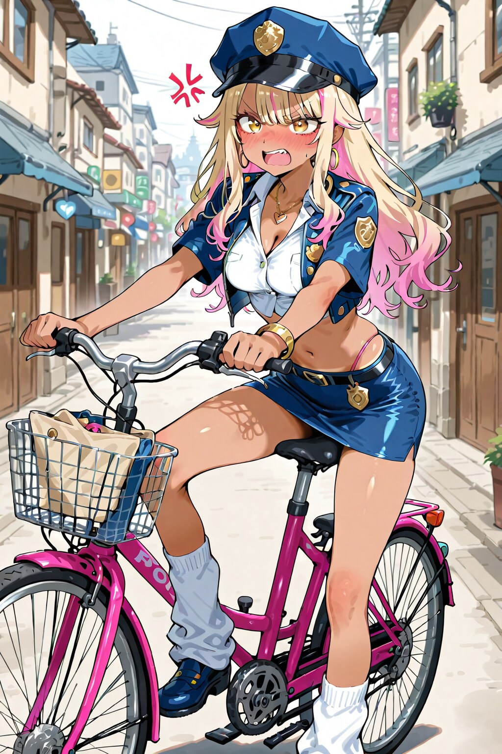 出勤するギャルポリス