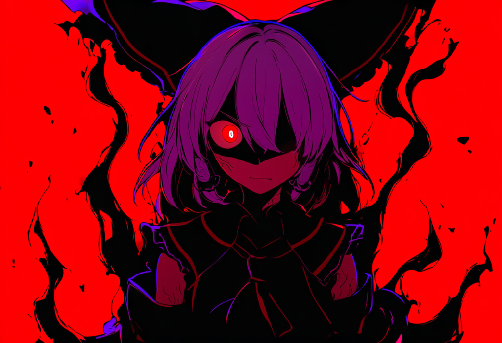 東方　禍霊夢　ガチ切れ状態