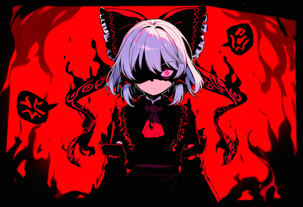 東方　禍霊夢　ガチ切れ状態