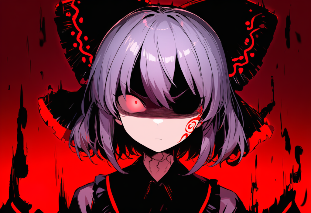 東方　禍霊夢　ガチ切れ状態