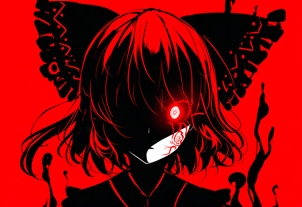 東方　禍霊夢　ガチ切れ状態