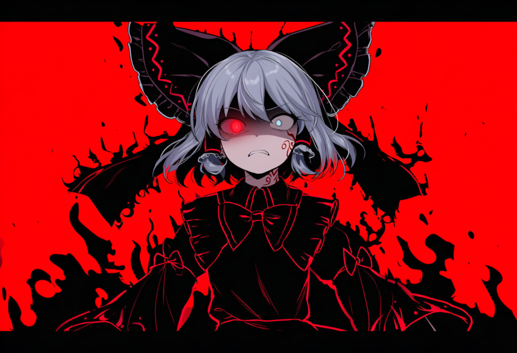 東方　禍霊夢　ガチ切れ状態