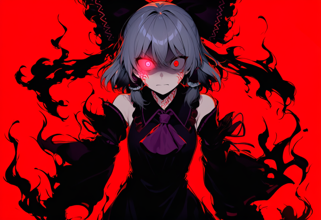 東方　禍霊夢　ガチ切れ状態