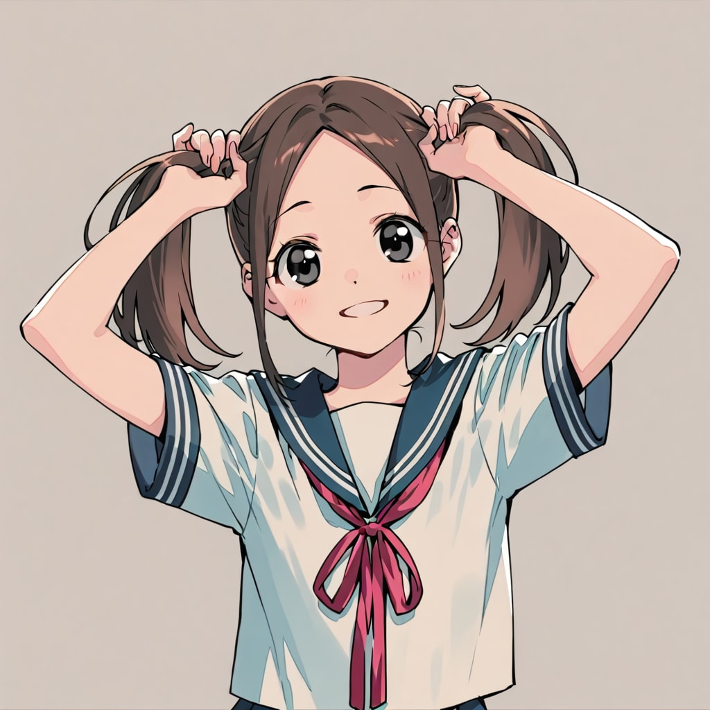 私、ツインテ似合いそう？