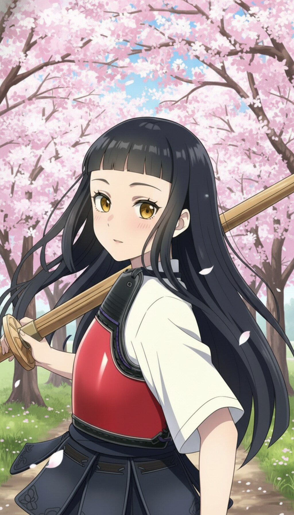 咲き誇れ少女剣士