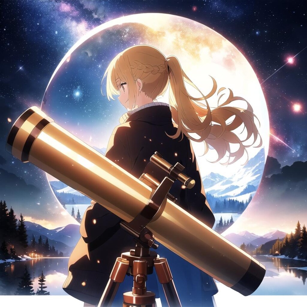 アニメ、うちのお嬢さまの天体観測