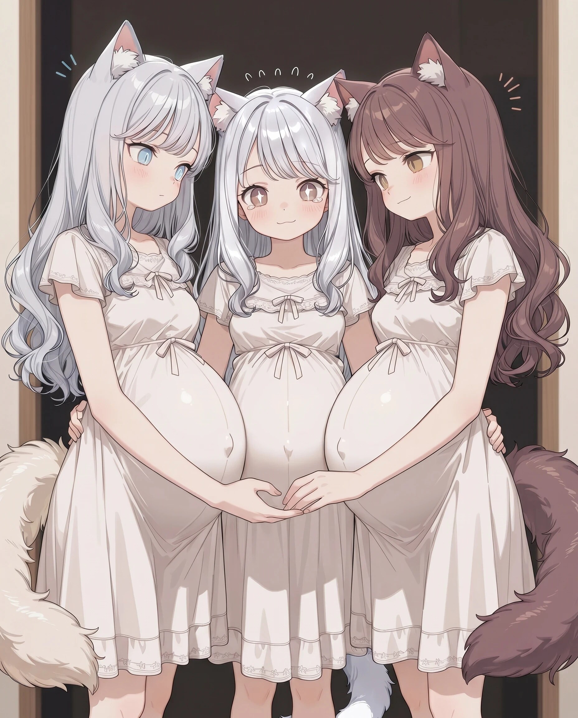 姉妹と親友と一緒