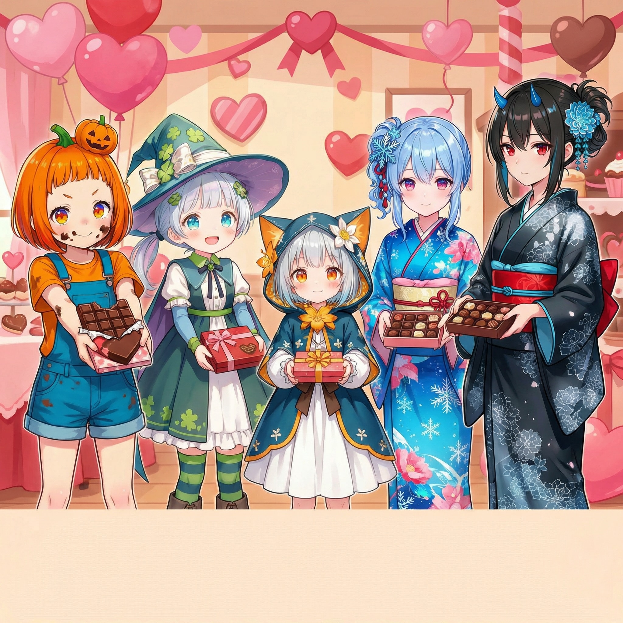 082家よりハッピーバレンタイン | の人気AIイラスト・グラビア