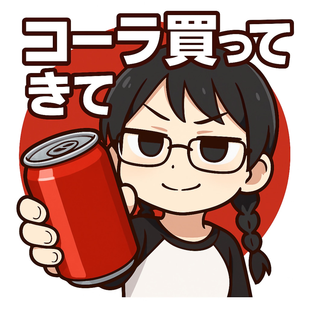 コーラ買ってきて