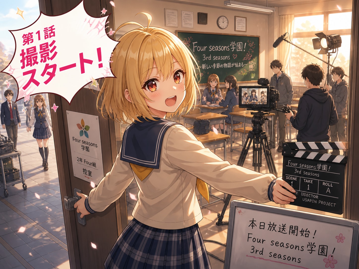 フォーシズ学園3rdシーズン 第1話 | の人気AIイラスト・グラビア