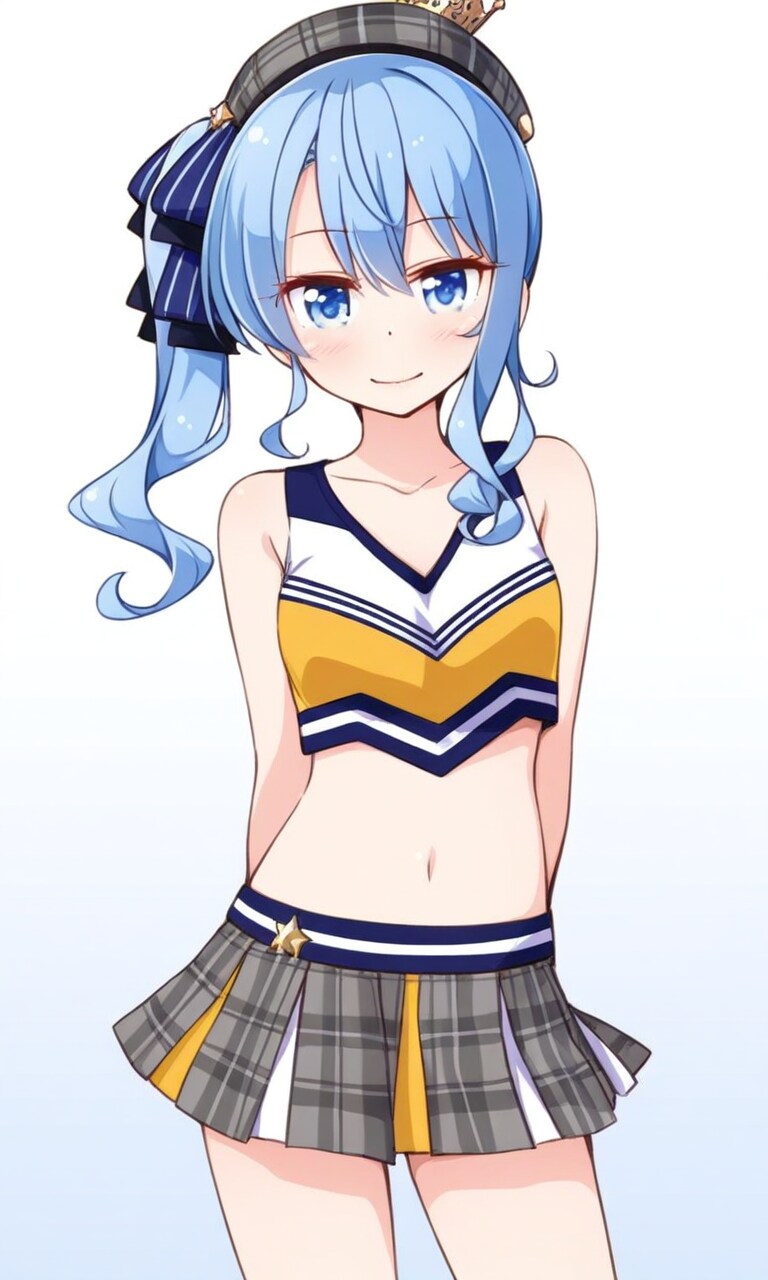 星街すいせい チアガール | の人気AIイラスト・グラビア