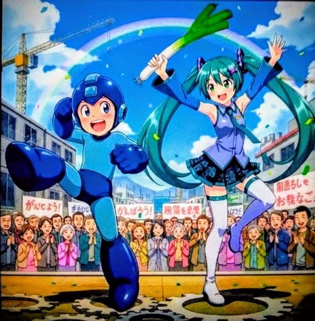 ロックマンと初音ミクの思い出