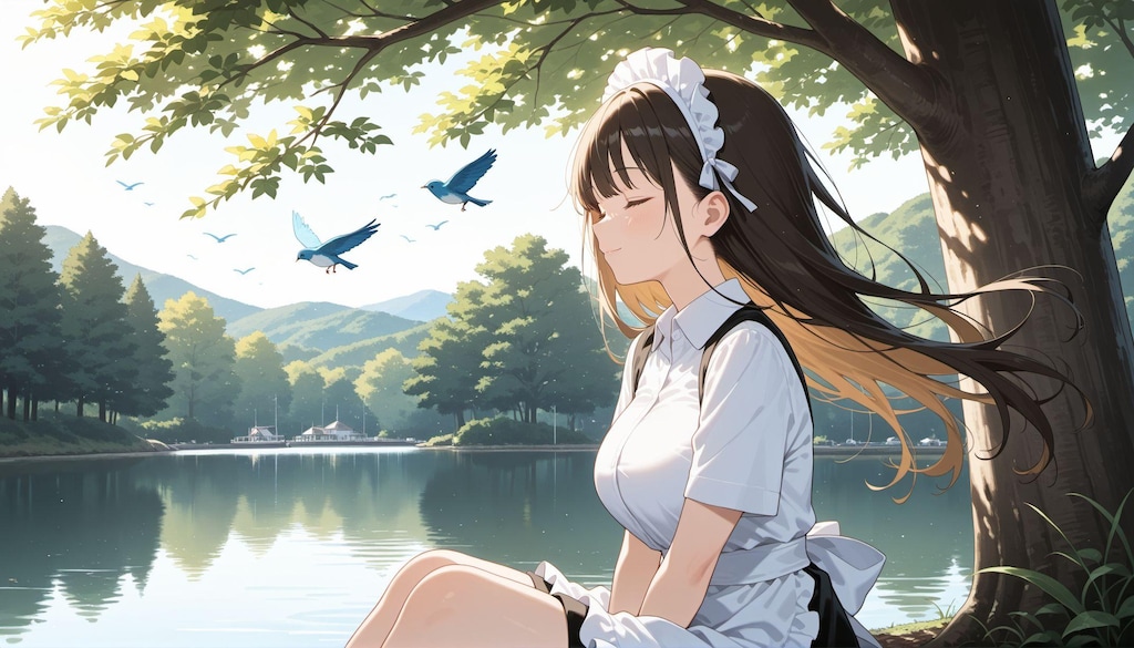 湖畔のメイドさん2