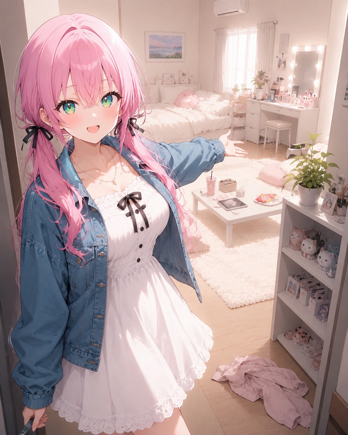 桃花のお部屋紹介 | の人気AIイラスト・グラビア