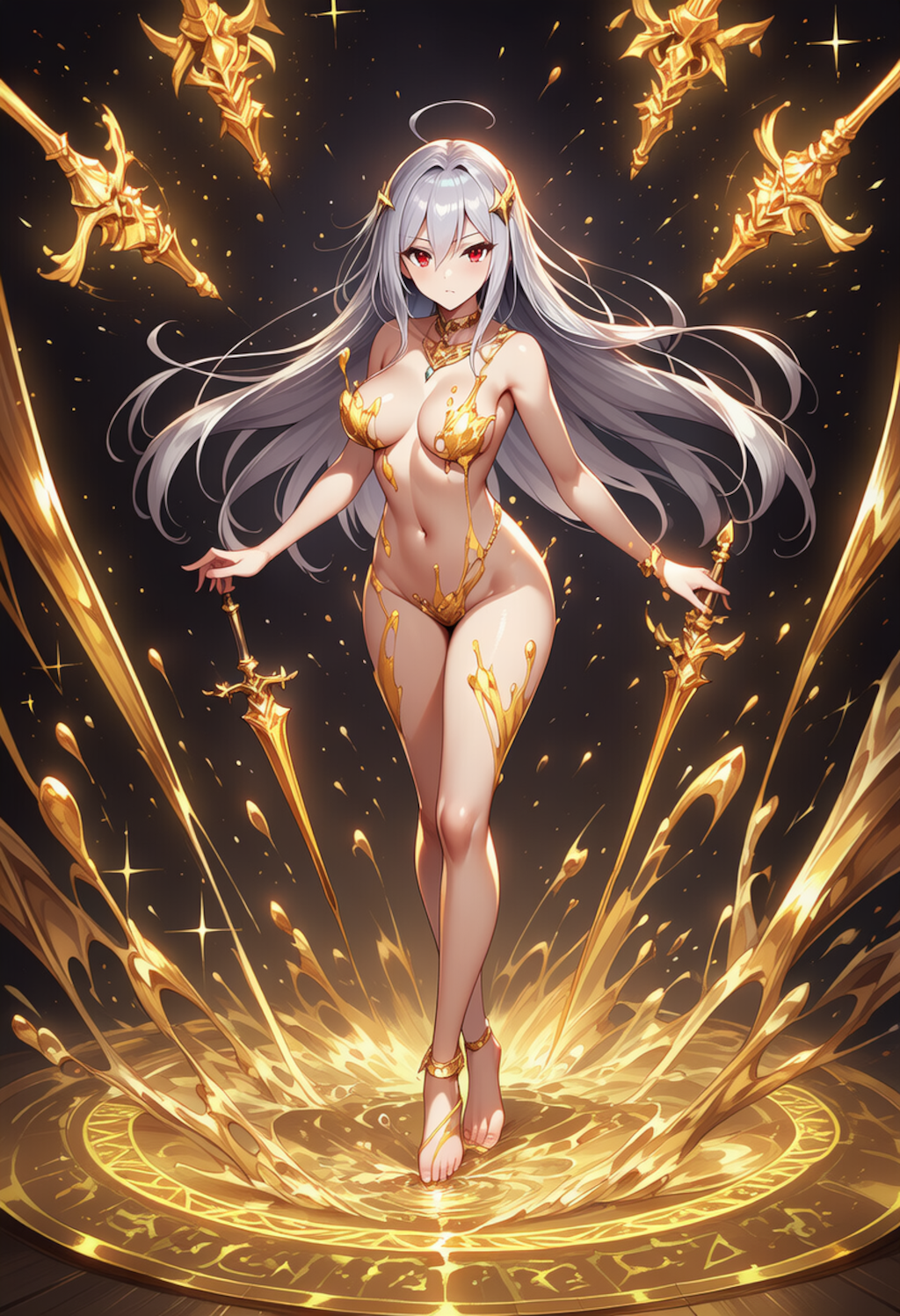 アルケナ・ゴルディア変身！