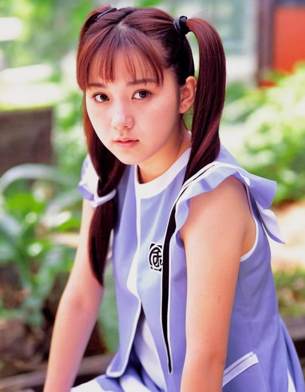 短いツインテール