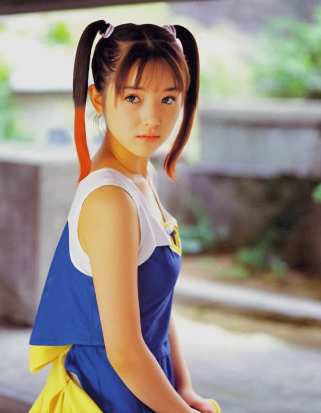 短いツインテール