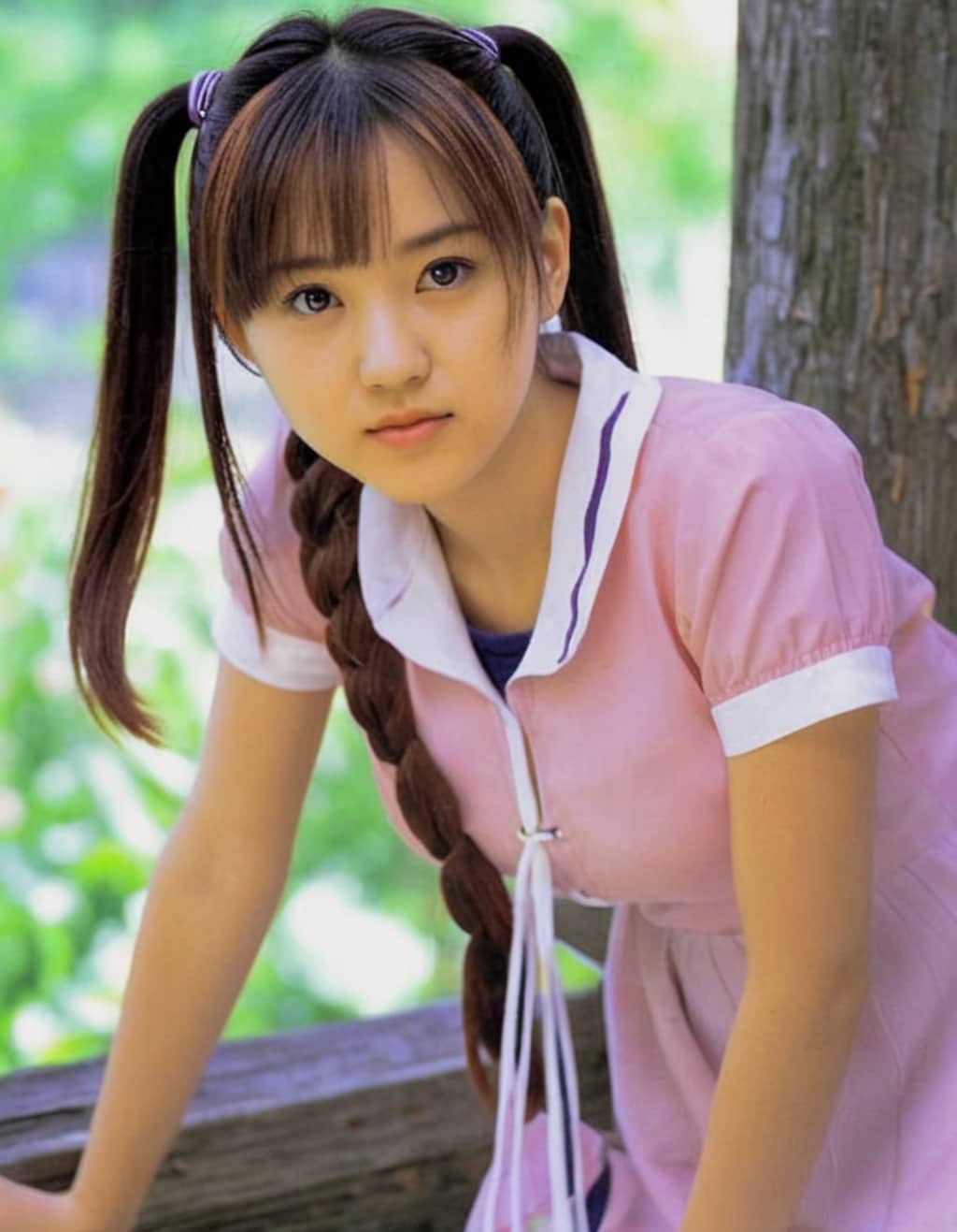 短いツインテール