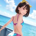 かわいい水着・ビキニの女の子 4枚目