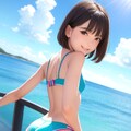 かわいい水着・ビキニの女の子 2枚目