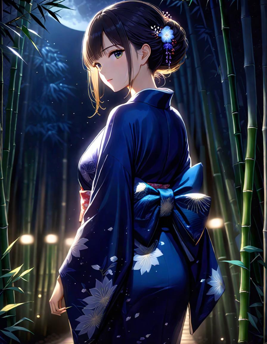 月夜の散歩