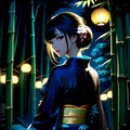 月夜の散歩 2枚目