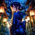 月夜の散歩 3枚目