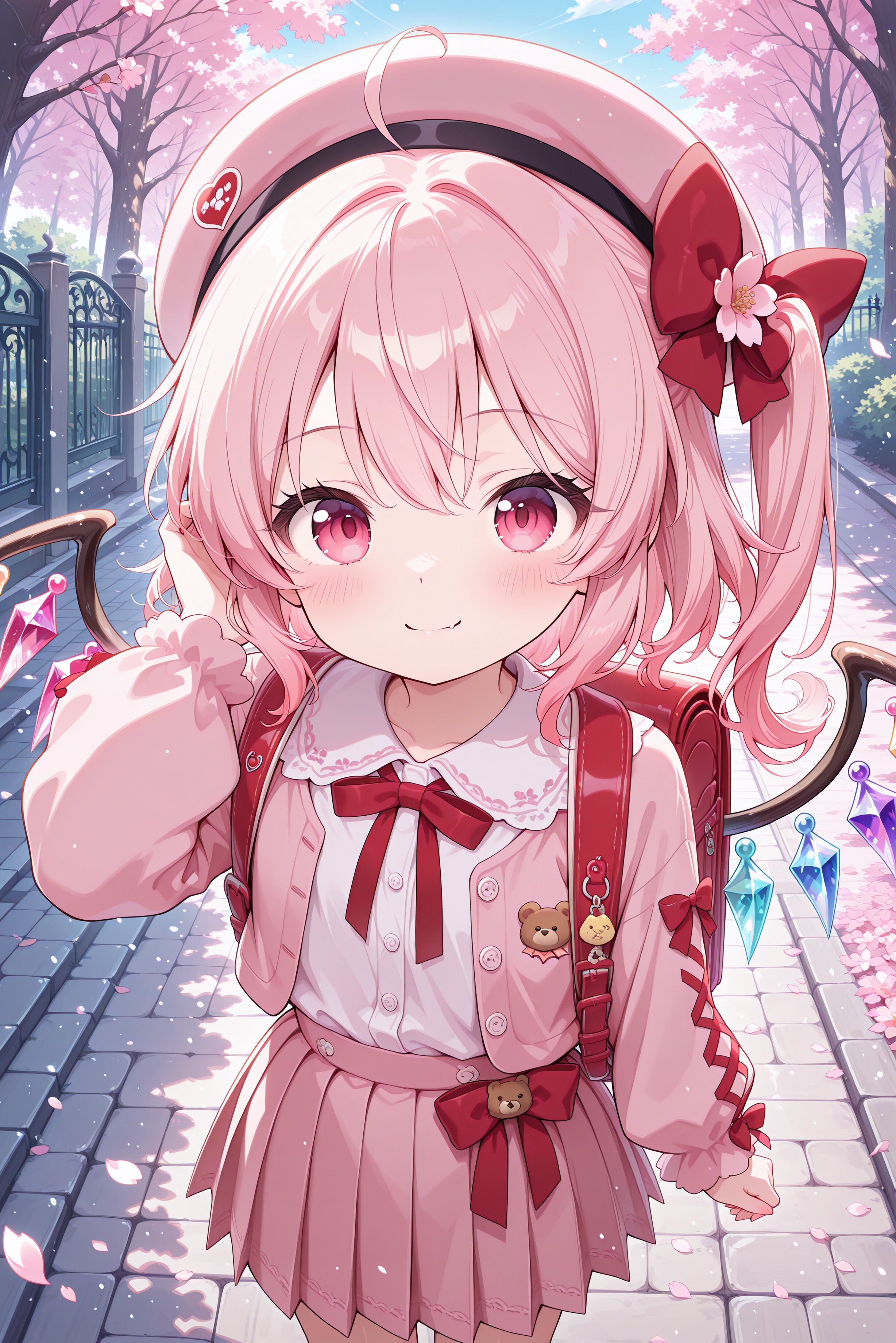 ランドセルと、小さな翼