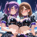 たくし上げレースクイーン 2枚目