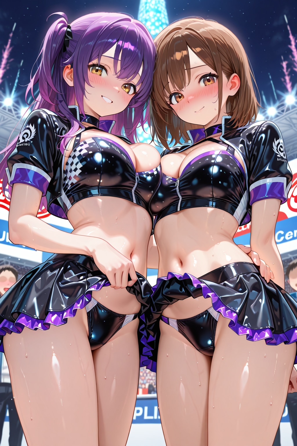 たくし上げレースクイーン