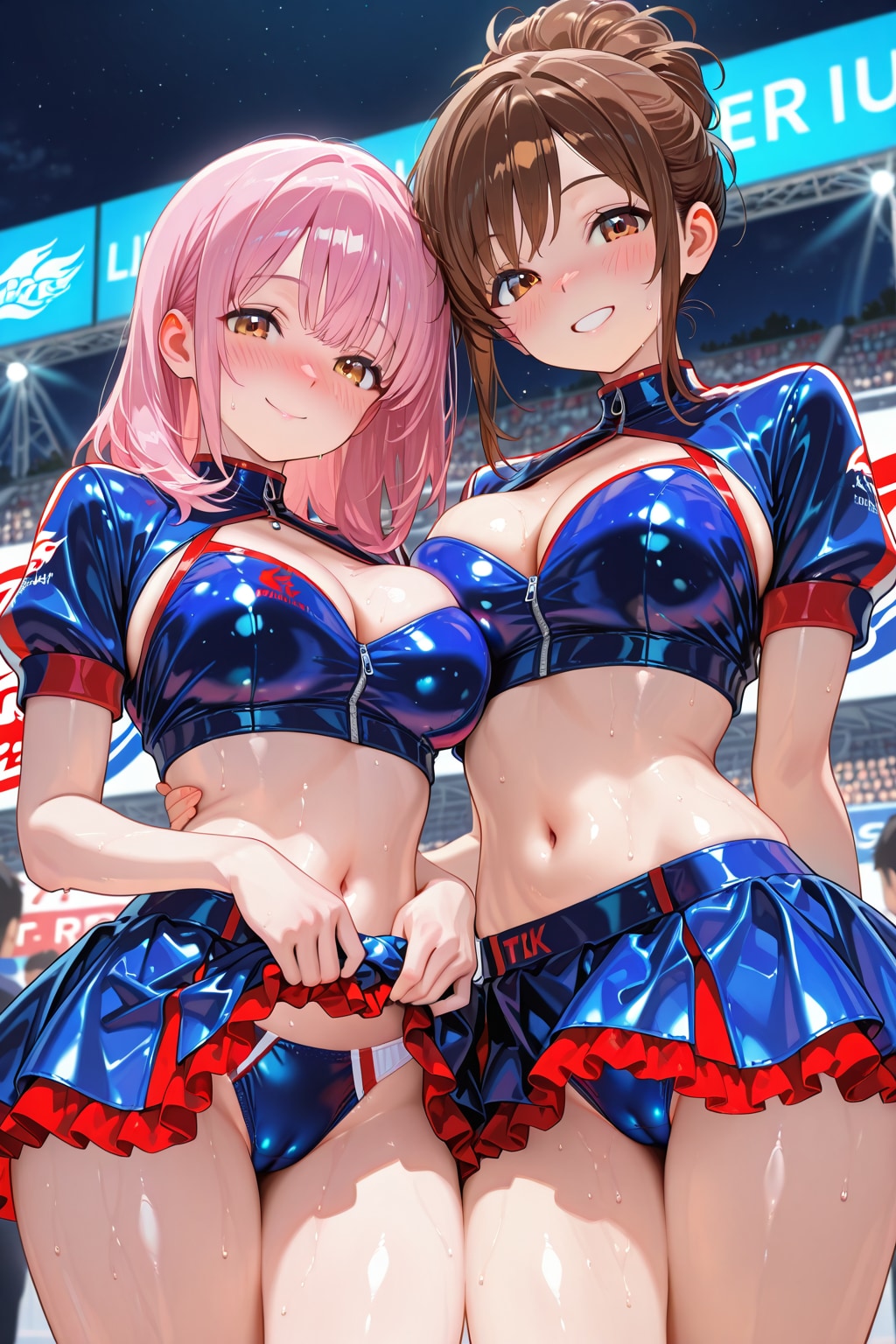 たくし上げレースクイーン